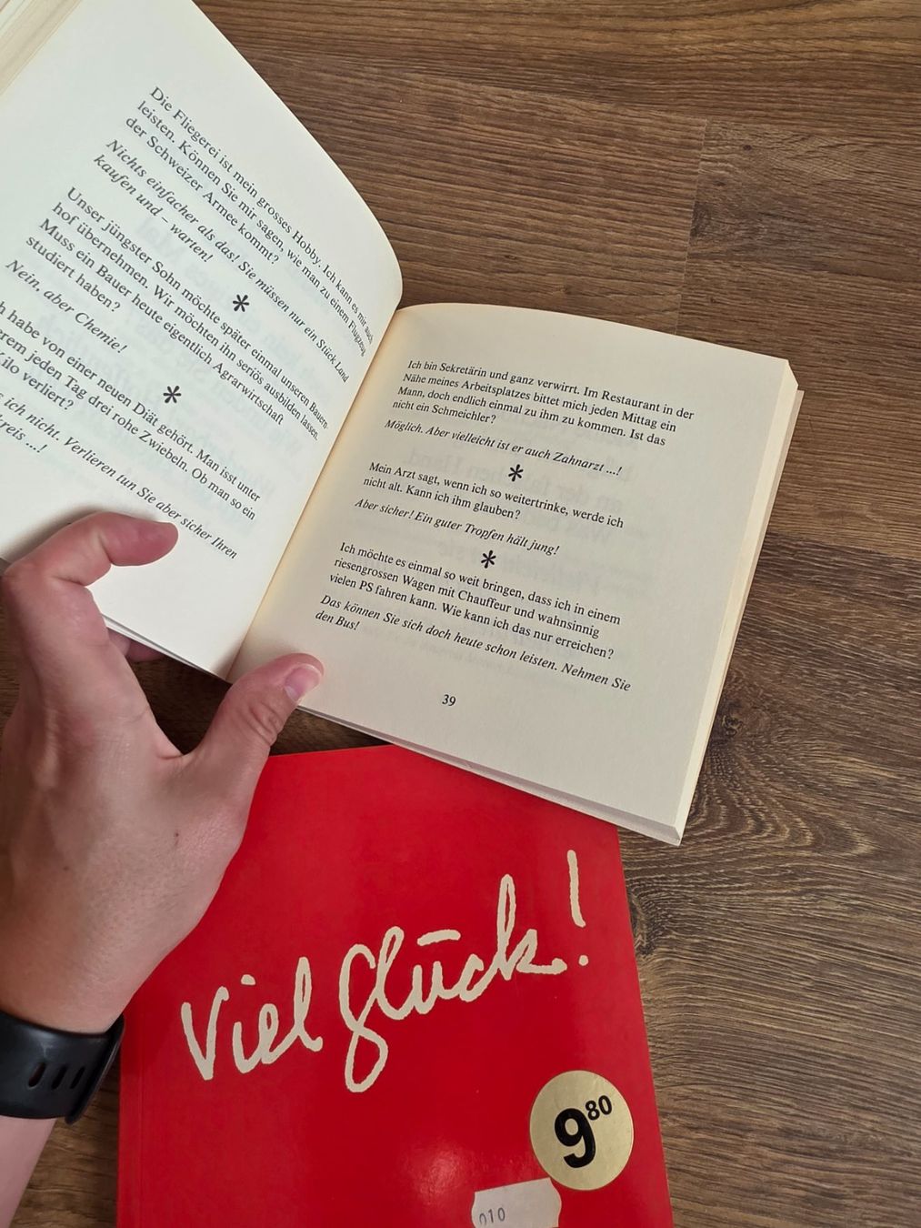 Libri: Bücherpaket "Viel Glück!" und "Oder..?!" (2 Stk) – Usato da Nebikon venduto da Japostyle_2 3