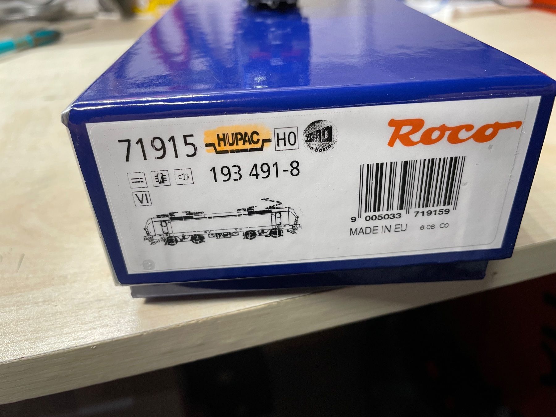 Roco Modellini di ferrovie: Roco Hupac Lok mit Sound DCC Digital – Usato da Halten venduto da 079kaid1 4