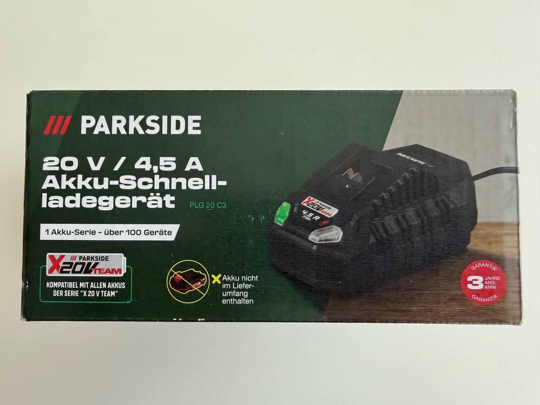 Parkside Accus & piles: Parkside chargeur 20 V – Neuf avec emballage d'origine à St-Gingolph par GoldenKeys 4