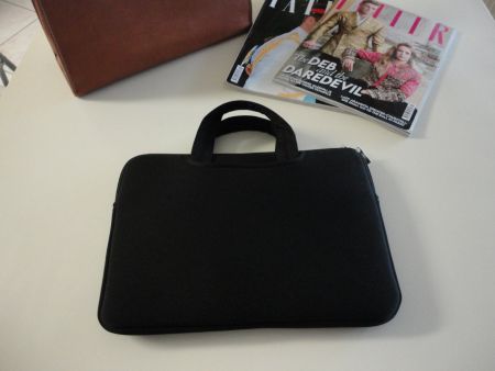 Schwarze Laptop-  / Notebook-Tasche
