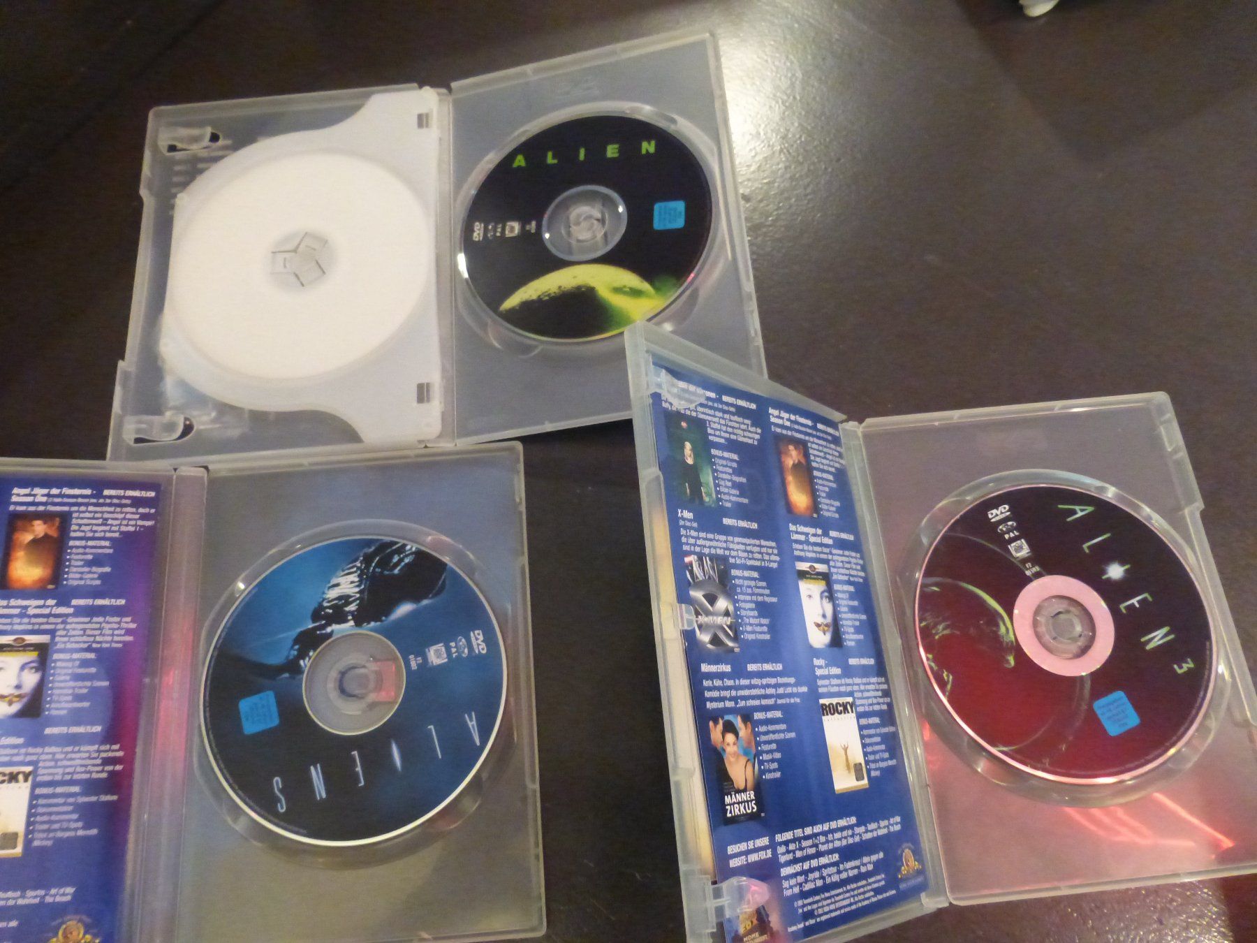 Tutti i DVDs: Alien 1 - 3 Sci Fi Horror DVD – Usato da Zumikon venduto da psisound 9