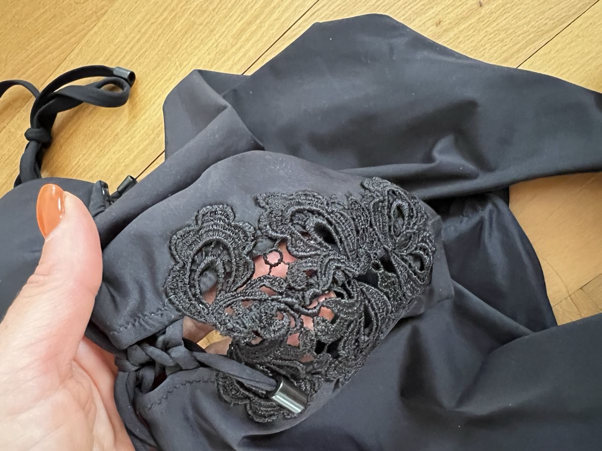Beldona Costumi da bagno & Bikini: BELDONA Schwarz Bikini mit Spitze Gr. 38  – Usato da Schaffhausen venduto da vandemonian 4