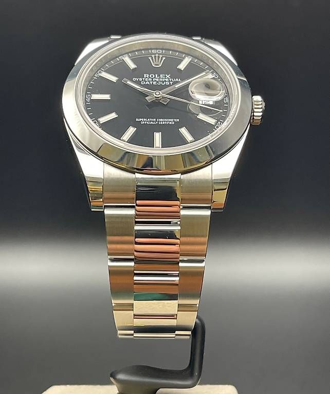 Rolex Orologi: Rolex Datejust 41 Ref. 126300 Black NEW 2026 – Nuovo e nell'imballaggio originale da Lugano venduto da luganotopwatches 4