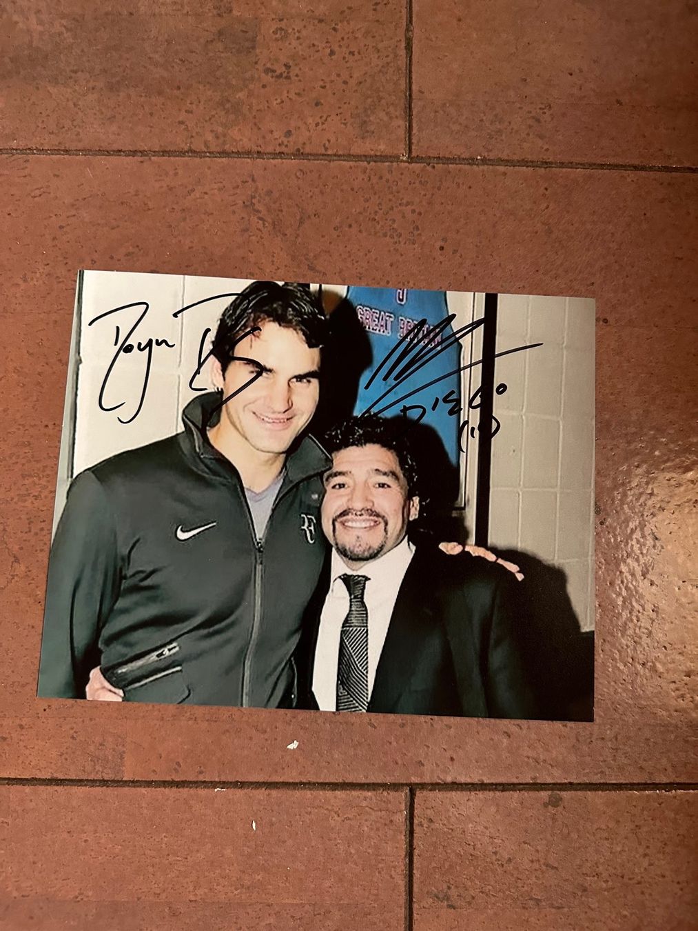 Autografi: Originalautogramm Roger Federer+ Diego Maradona – Usato da rafz venduto da Ttt0071