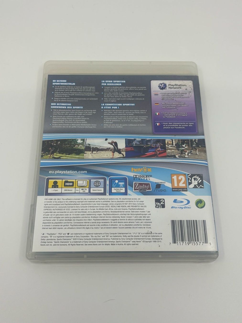 Spiele: Sports Champions (PS3) – Gebraucht aus Herisau von Seyashop1 2