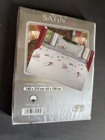  BETTGARNITUR    SATIN   DELUXE   ,    160X210  &   65X100