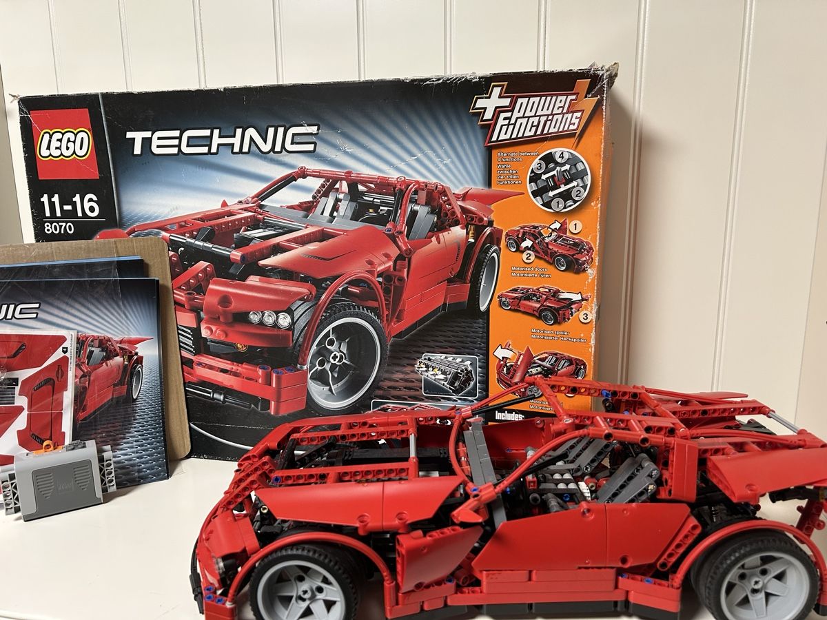 Lego Kit di costruzioni: LEGO Technic 8070, Supercar mit Original Verpackung – Usato da Wegenstetten venduto da Pumukel85 6