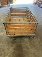 Original SBB PTT Postwagen Vintage Rollwagen