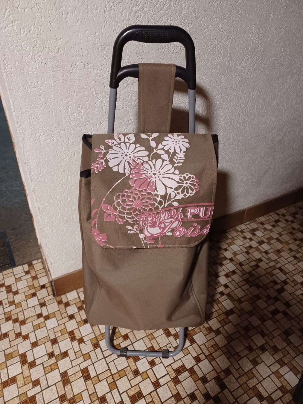 Altro per la casa: Praktischer Einkaufstrolley mit Blumenmuster! – Usato da Willerzell venduto da januka