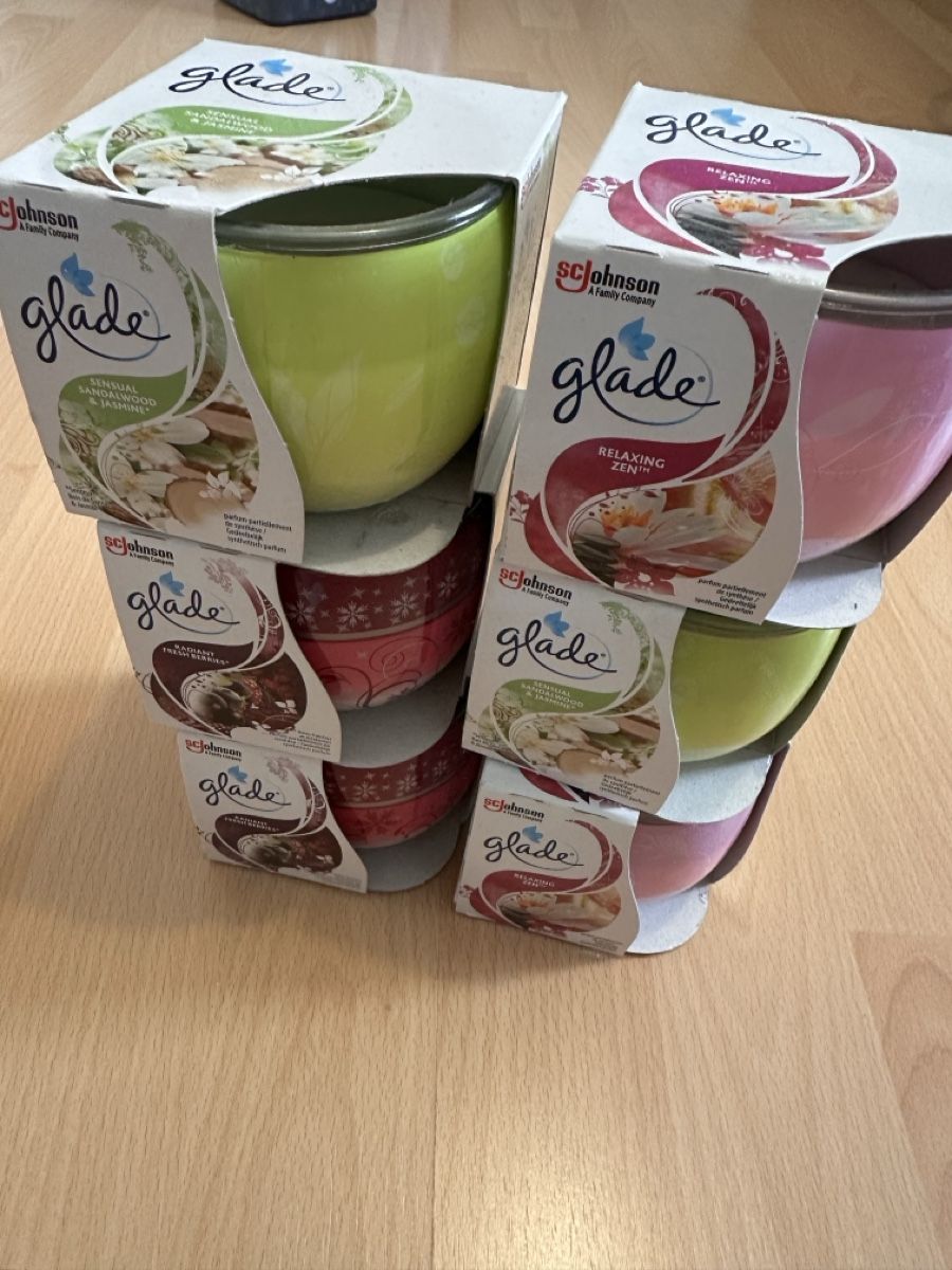 Kerzen: Glade Duftkerzen – Neu und originalverpackt aus Bendern von konyali