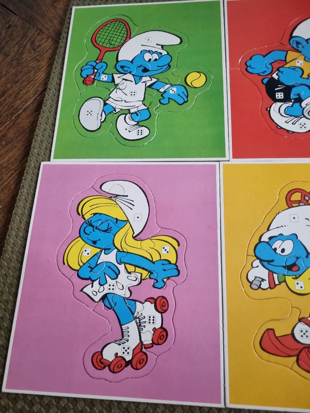 Ravensburger Giochi: Schtroumpfons les Schtroumpfs-Jeu de dés & puzzle  – Usato da Fribourg venduto da jarmilka 6