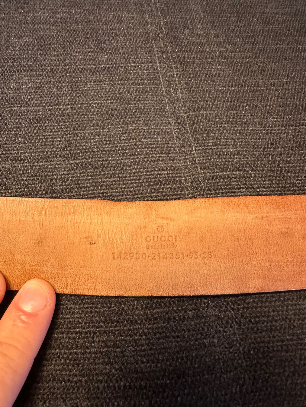 Gucci Gürtel: Gucci leather belt , 105sm – Gebraucht aus Winterthur von ivan12891 1
