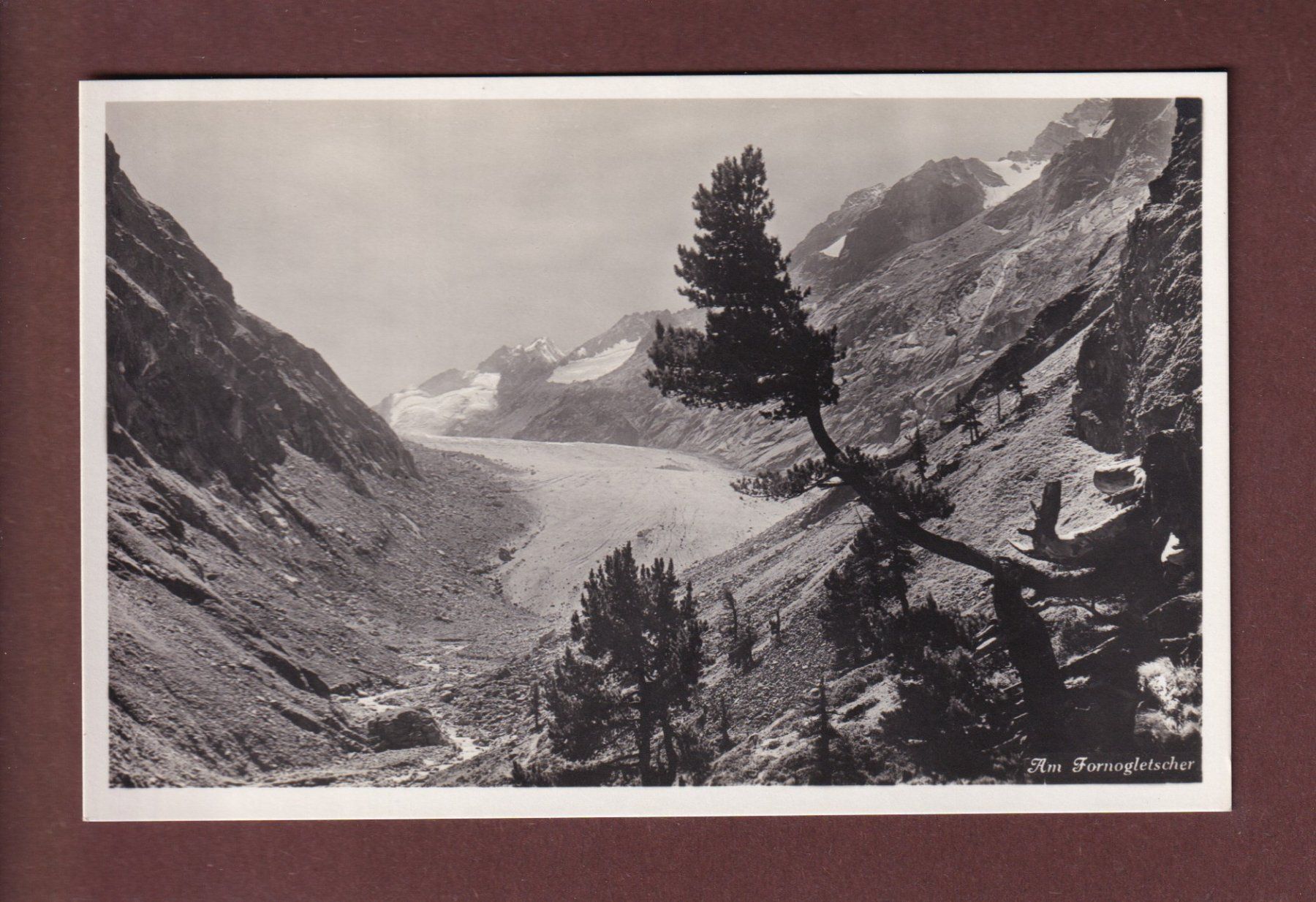 Cartoline postali: Am FORNOGLETSCHER – Usato da Pully venduto da nicecards-shop