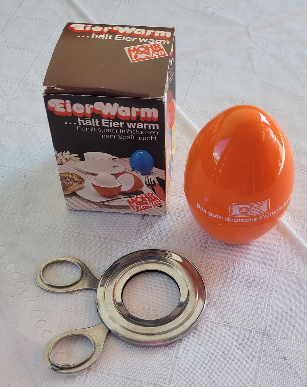 Küchengeräte: Vintage "Eierwarm" und "Eierköpfer" 70er Jahre  – Gebraucht aus Buttikon SZ von Renco