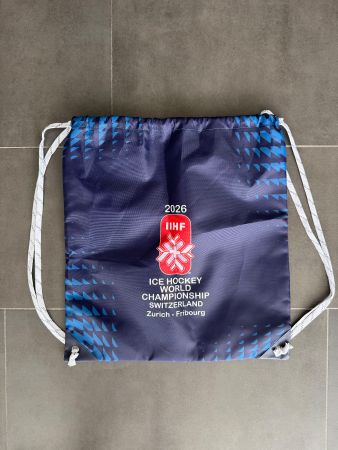 Turnbeutel "Time to Shine" IIHF Eishockey WM 2026