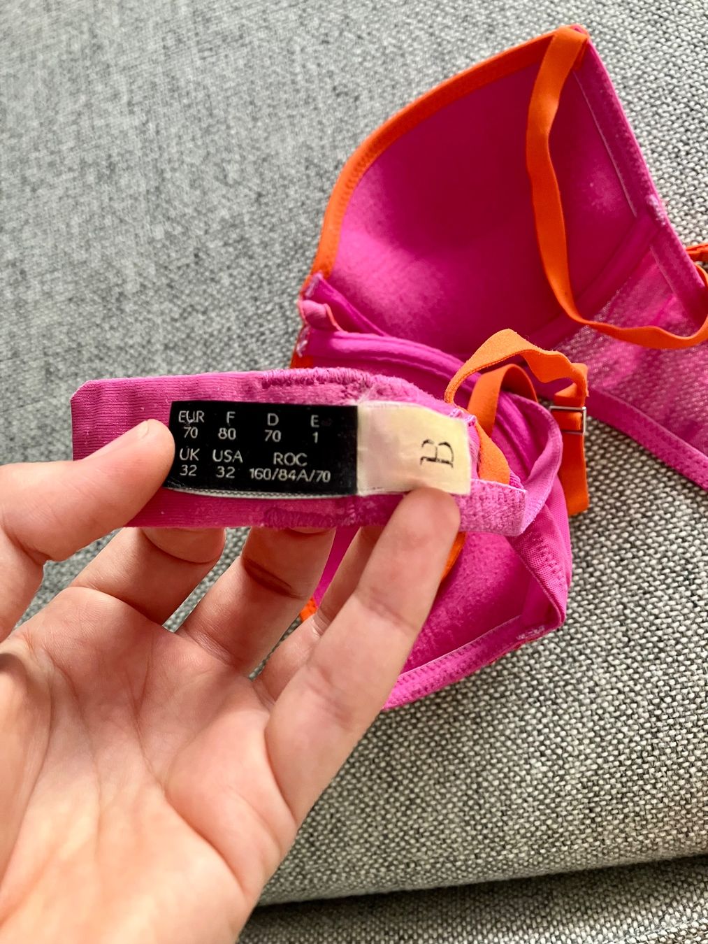 La Perla Altra biancheria intima: La Perla STUDIO BH, Pink/Orange, 32B/70B – Usato da Zürich venduto da mou_j96c 6