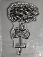 Silikonstempel Nr.655, Blume, Hortensie