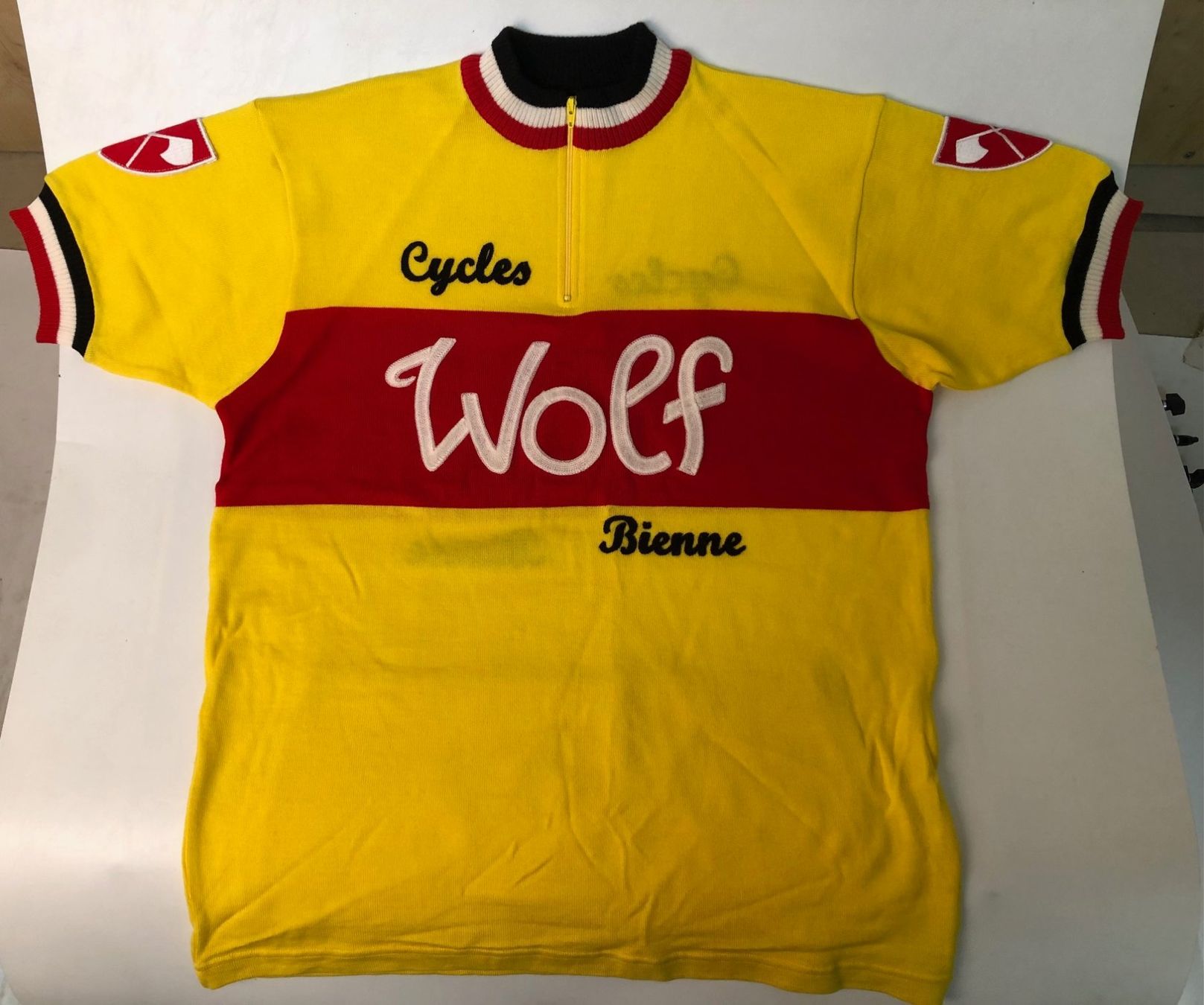gölz V&B Bike cycling jersey maglia Rad Trikot Gr XL 55cm Q1