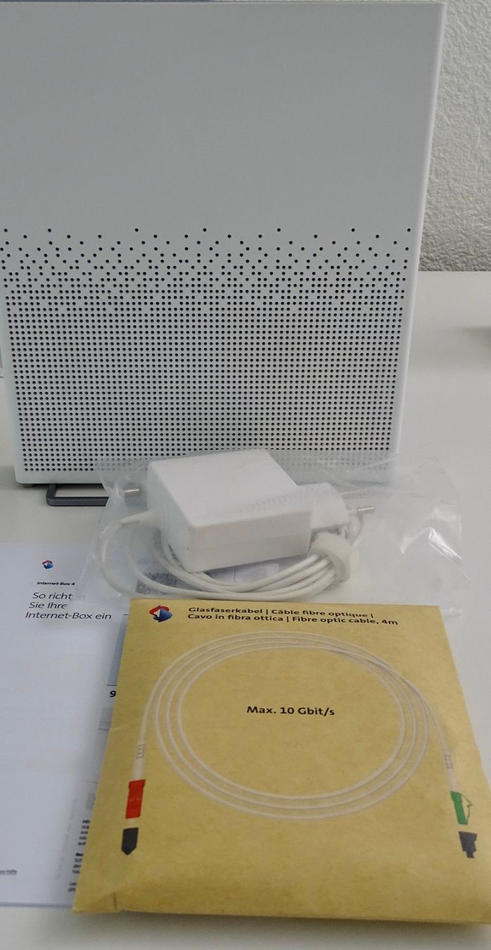 Modem & Router: Internet Box 3 für Glasfaseranschluss – Usato da Gwatt (Thun) venduto da samojede67