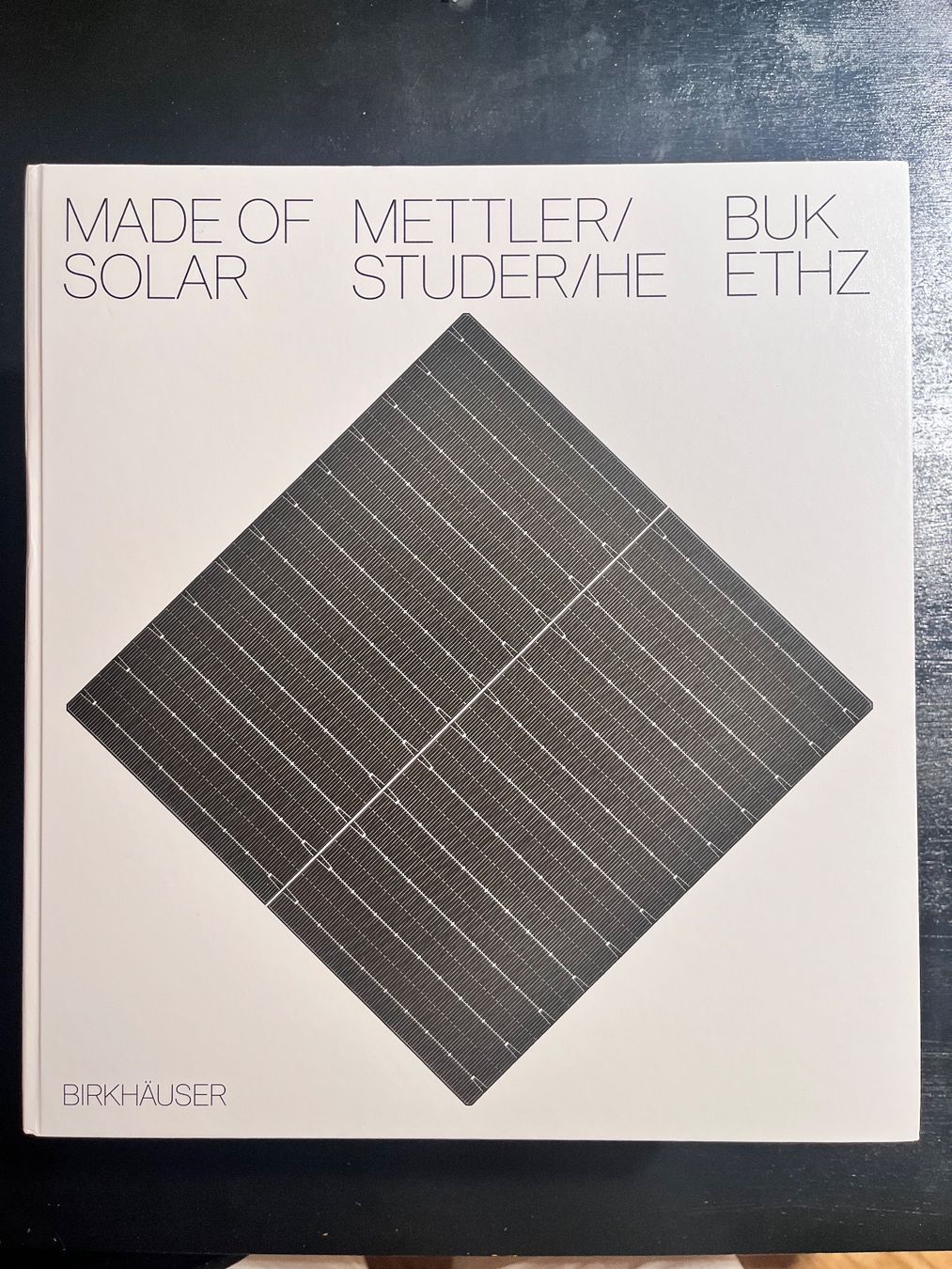 Libri: Made of solar Birkhäuser - English – Usato da Basel venduto da daw_kd8z