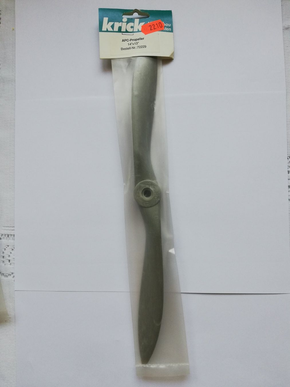 Modellismo RC: APC Propeller 2-Blatt 14 x 13 – Nuovo e nell'imballaggio originale da Flüh venduto da AMS-Modellbau