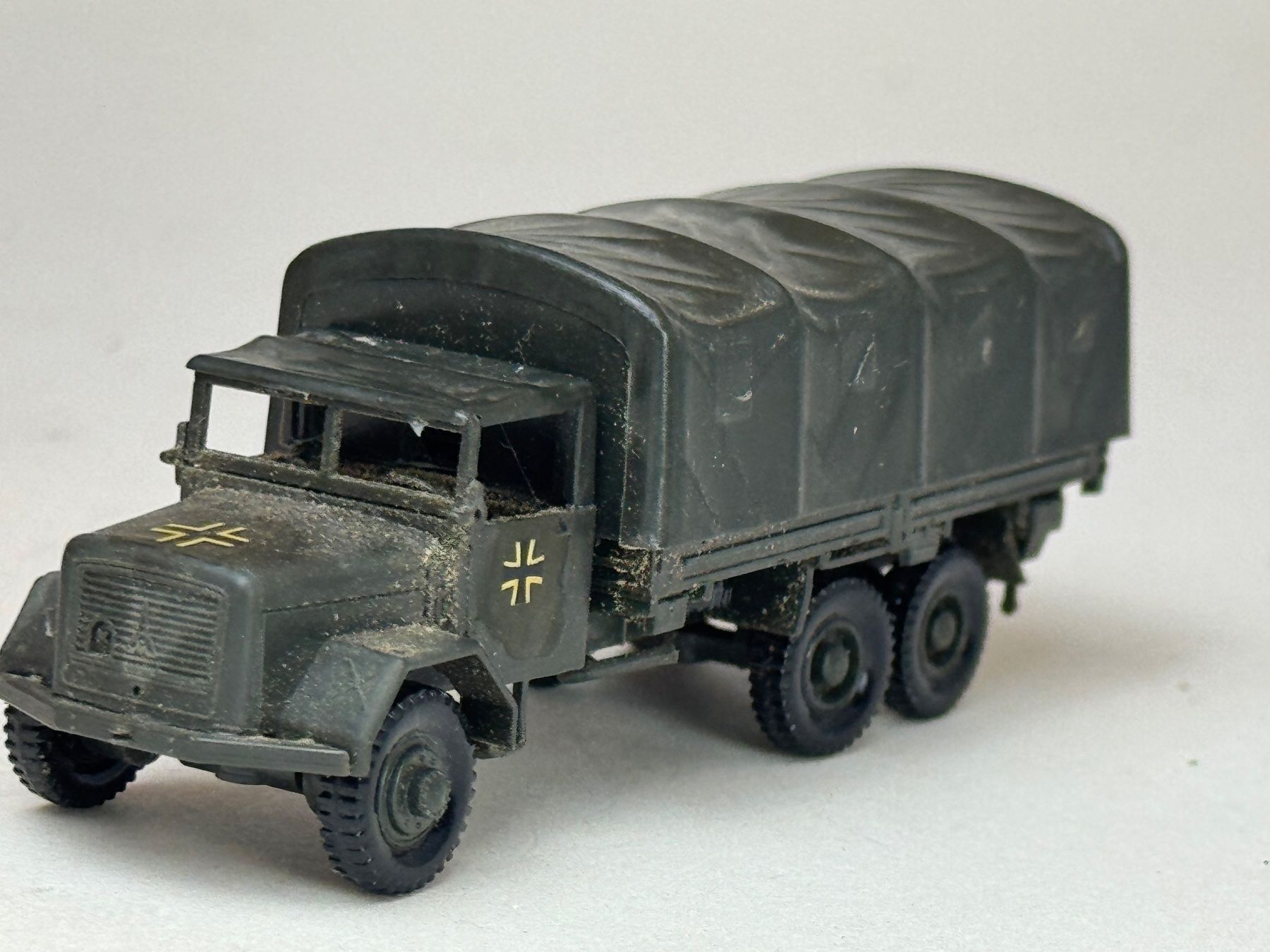 Modellautos: GB1- Roco Militär Magirus Pritsche – Gebraucht aus Elm von Wikmtz