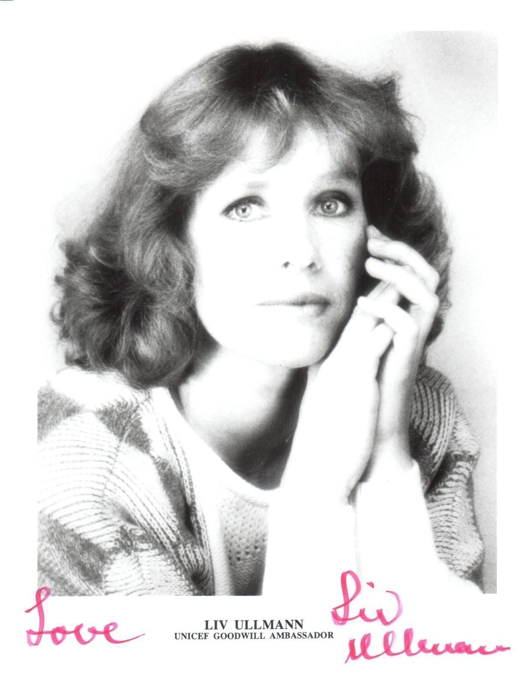 Autografi: LIV ULLMANN - ORIGINAL AUTOGRAMM – Usato da Basel venduto da verano1000