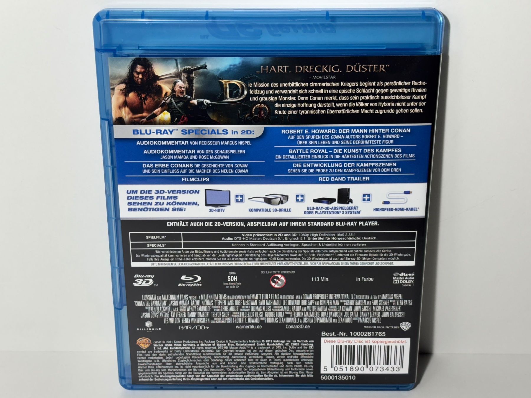 Tous les DVDs: Conan Blu Ray 3D – D'occasion à Wilderswil par Sstriker 3