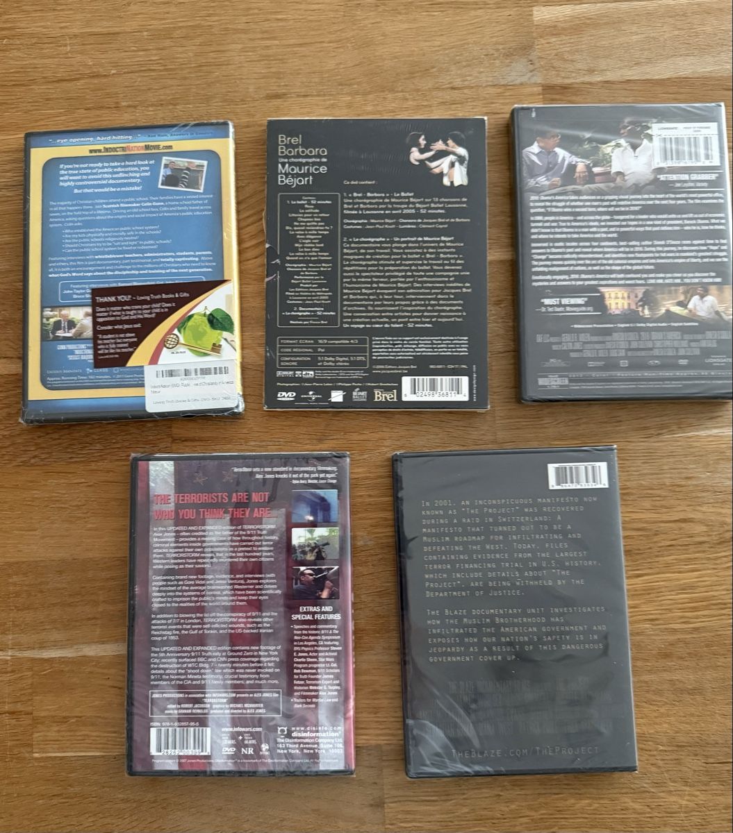Tutti i DVDs: DVD Terror Storm The Project Love him Hate him – Nuovo e nell'imballaggio originale da Goldach venduto da Messerguru 5