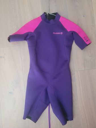 Neopren Shorty 1,5 mm - pink/violett ca 12 Jahre (143-152)