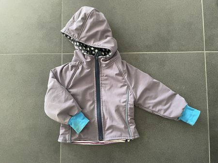 Jacke Softshell Gr. 74/80 Handmade