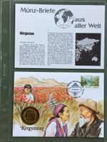 Münzbrief Kirgistan 1992