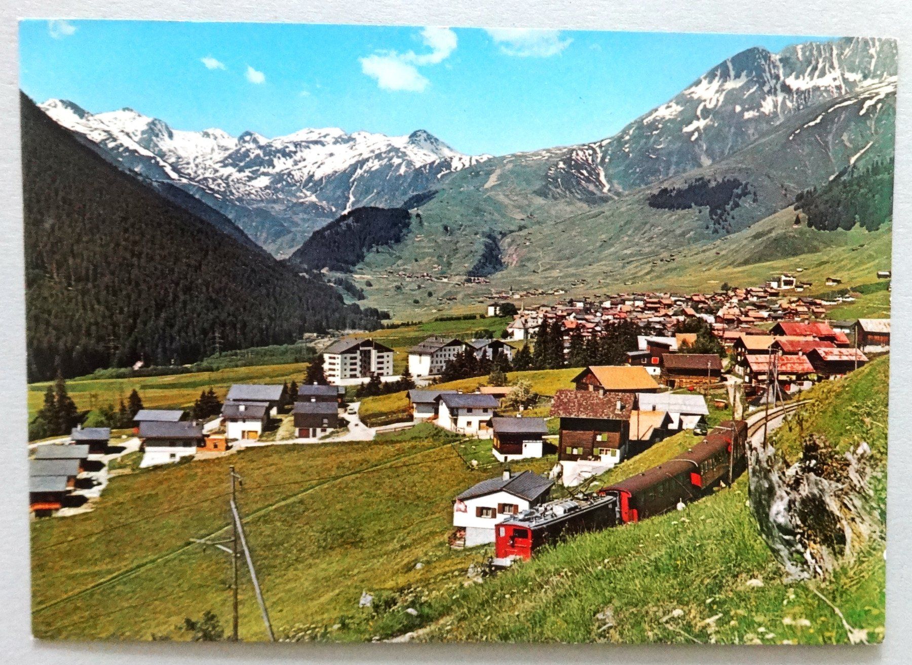 Ansichtskarten: Sedrun, Bugnet und Sedrun gegen Rueras – Gebraucht aus Fétigny von Billy2miny
