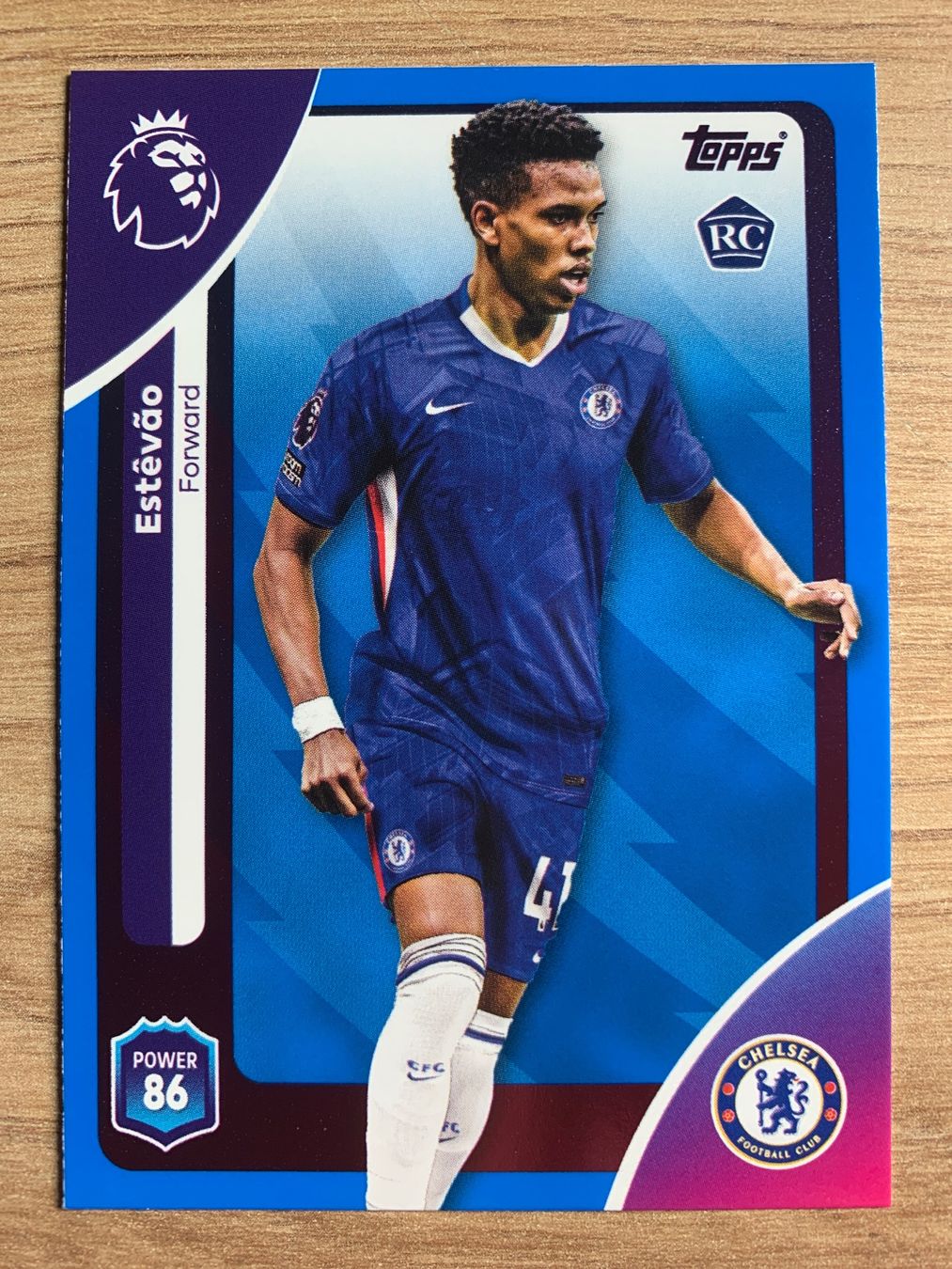 Soccer Estevão RC BLUE PARALLEL Topps 25/26 🔥 (Gebraucht) in Netstal ...