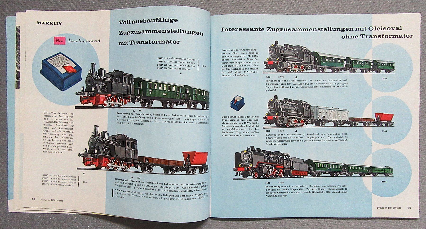 Märklin Documenti: alter Märklin Prospekt 1960/1961 – Usato da Auenstein venduto da Padabimbim 4