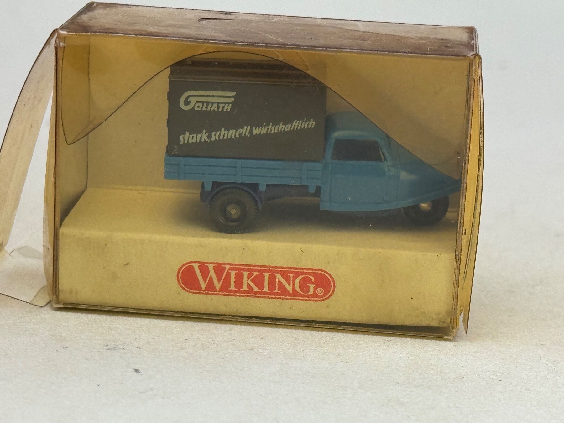 Wiking Modellini d'auto: GB2- Wiking Goli Dreirad Pritsche – Usato da Elm venduto da Wikmtz