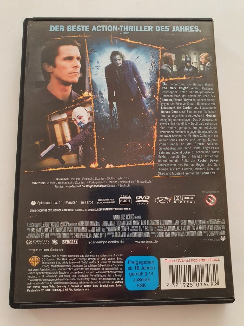 Alle DVDs: Batman - The Dark Knight – Gebraucht aus Oberdorf BL von BaldenEagle 1