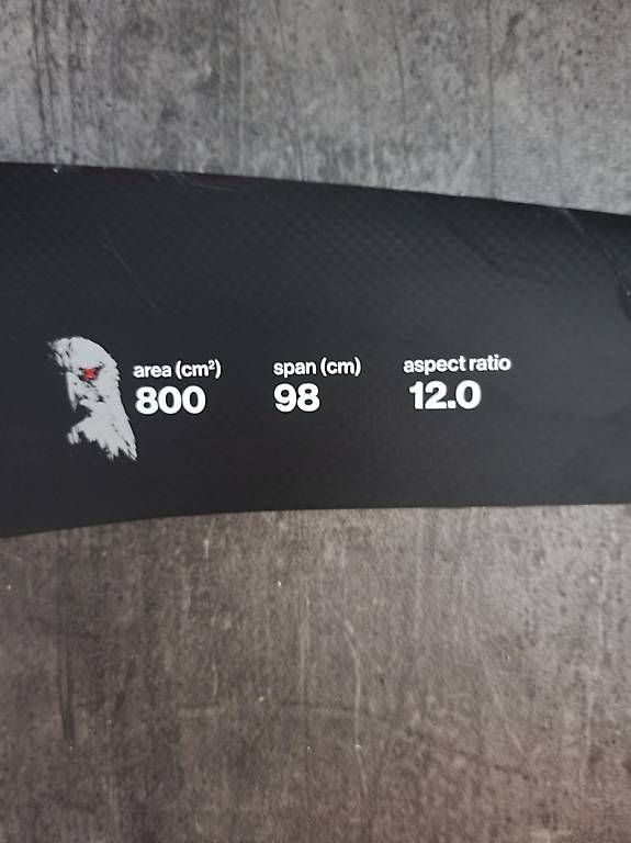 Tavole da surf e di nuoto: F-One Eagle X 800 UHM Carbon Foil, AR – Usato da Brig venduto da Raoul2 3