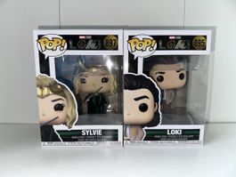 Loki & Sylvie Funko Pop! Seltenes Set, Neu im Karton!