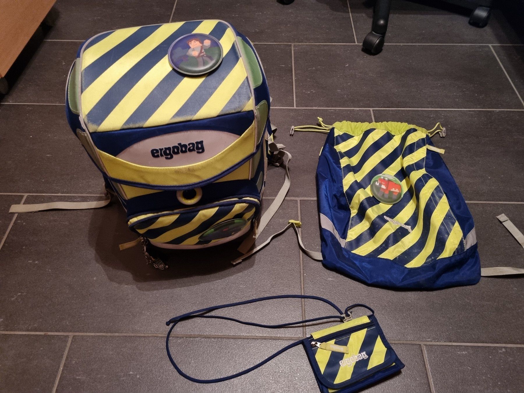 Sacs & sacs à dos: Kinderschulsack Ergobag IllumiBär – D'occasion à Rothenfluh par Sawi80