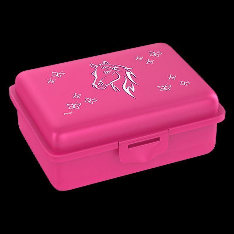 Behälter & Ähnliches: Fizzii Lunchbox mit Trennfach pink,Pferd – Neu und originalverpackt aus Walenstadt von Trend-24