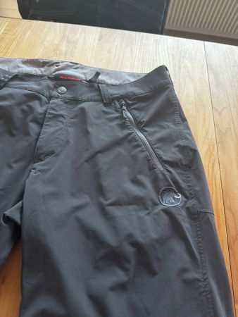 Mammut Wanderhose schwarz-grau Grösse 52