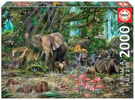 Educa Puzzle 2000 Teile  «African Jungle» neuwertig