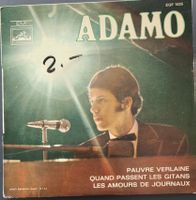 Vinyl EP-Single Adamo - Pauvre Verlaine u.a.