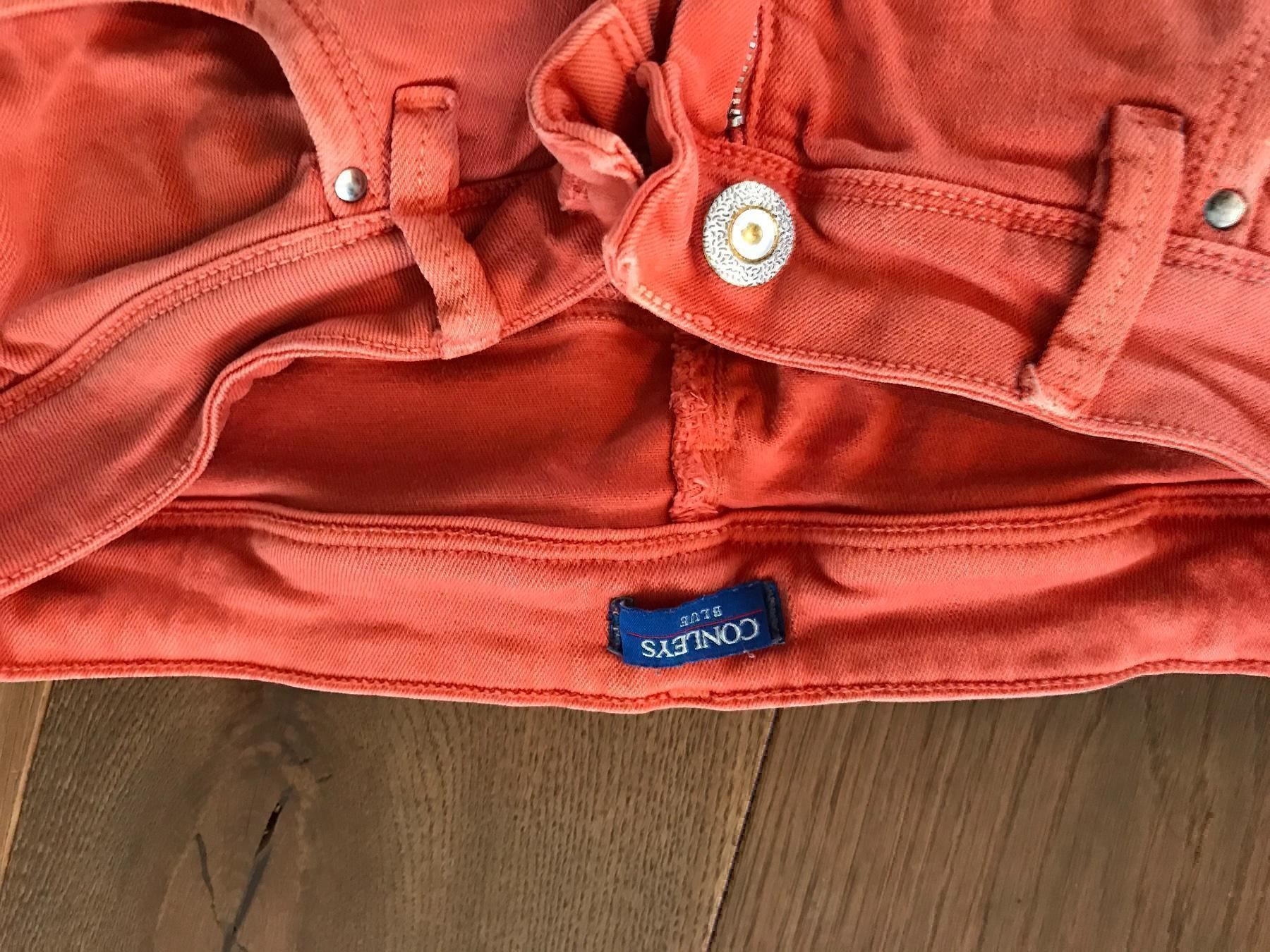 Jeans: Jeans orange von Conley Gr. M – Gebraucht aus Mauren von SB1606 3