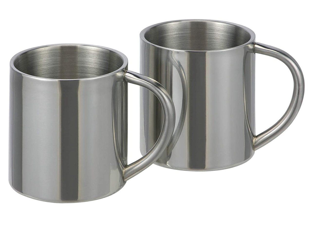 Tassen: 2 Stück Edelstahl Thermobecher Becher – Neu und originalverpackt aus Bülach von StoreInShop.com
