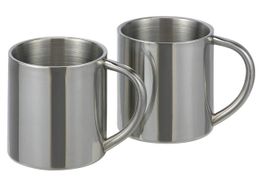 2 Stück Edelstahl Thermobecher Becher