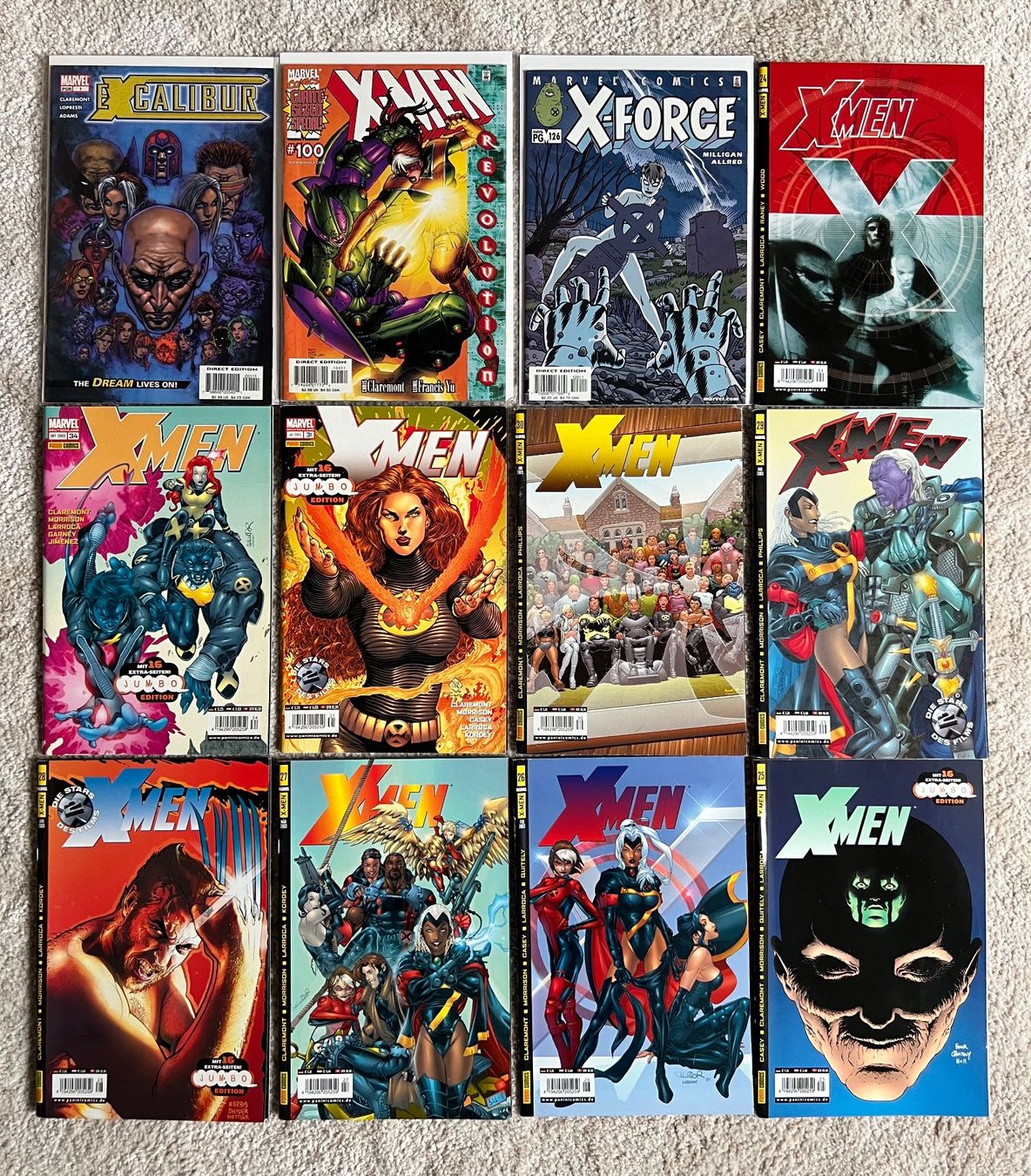 Fumetti: X-MEN Konvolut / 12 x Marvel Comics – Usato da Bösingen venduto da KIEL_COMICS