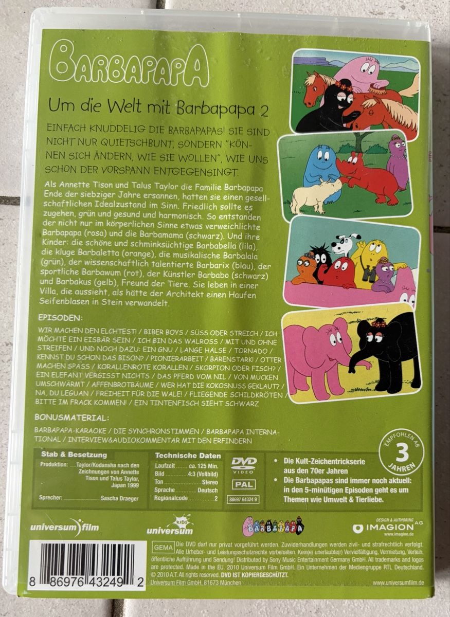 Tous les DVDs: Kinder-DVD – D'occasion à Wichtrach par angizmo 1