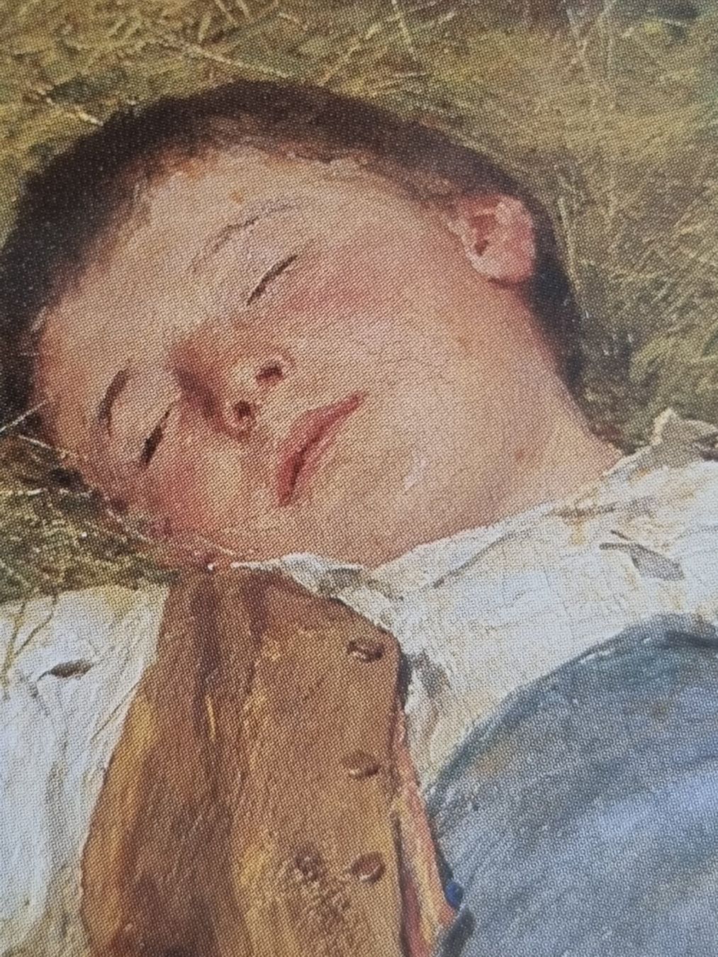 Posters & Illustrations: Albert Anker Schweizer Kunst 2 Drucke alt gerahmt – D'occasion à Scharnachtal par devin03 5